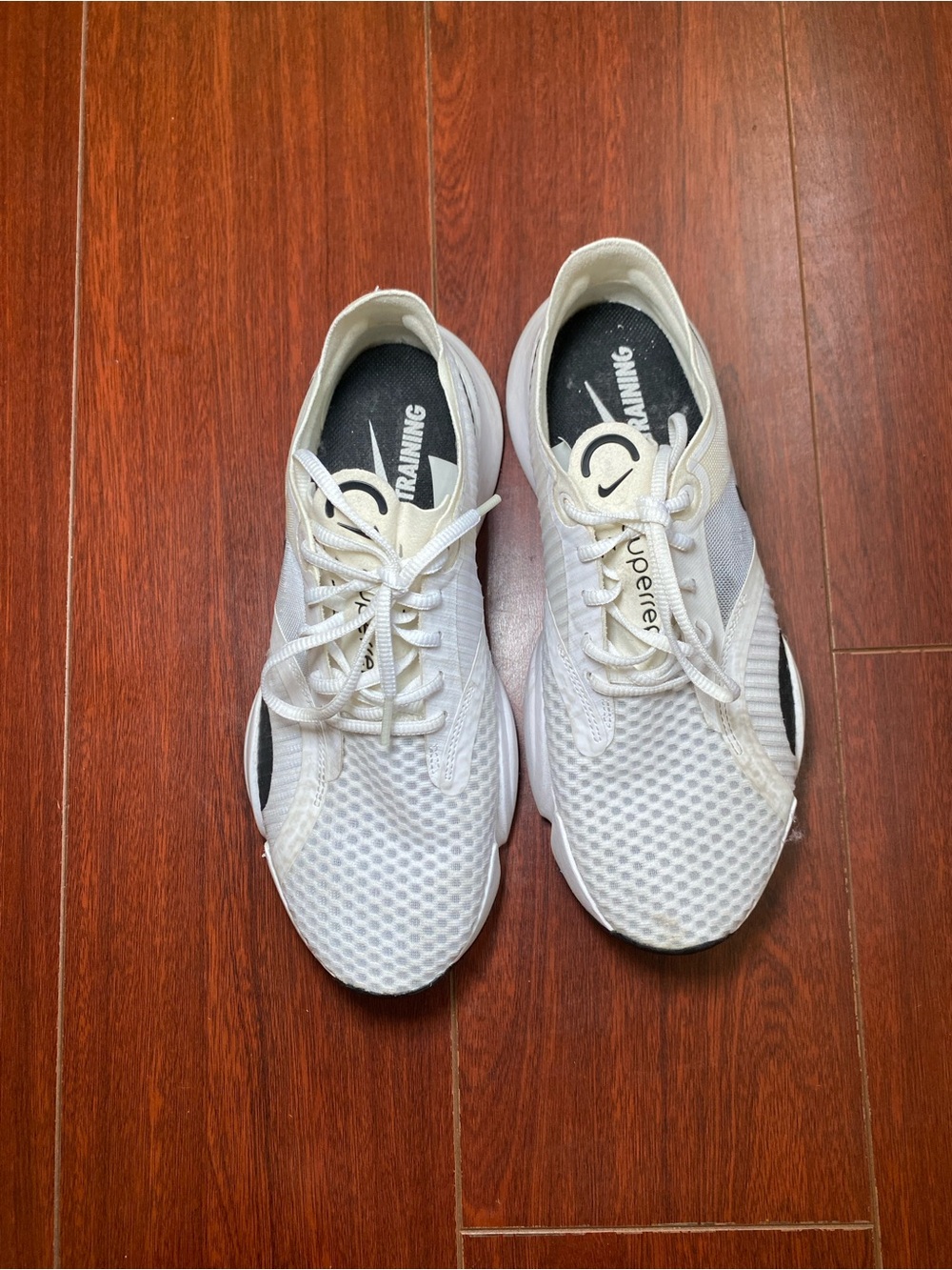 Nike SuperRep White Black Training Workout Sneakers Women’s [8]